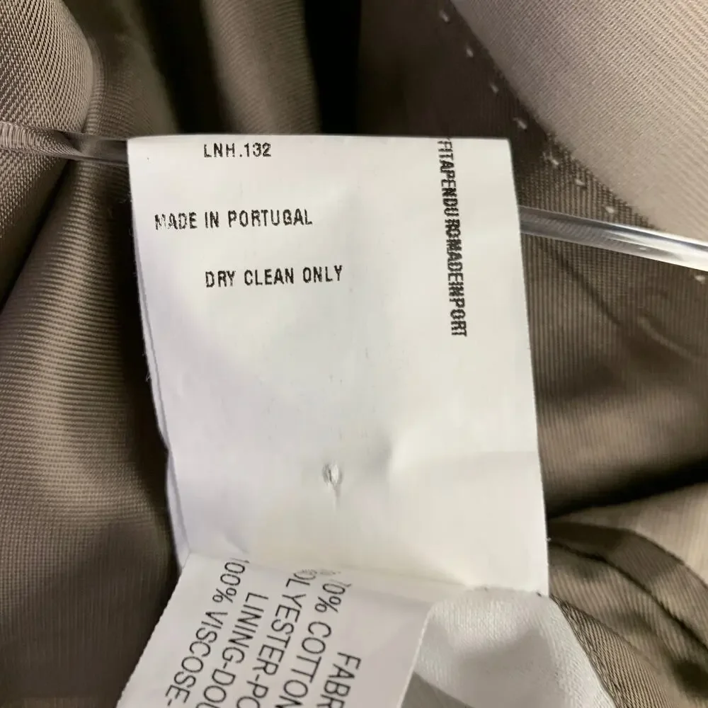 PS by PAUL SMITH Size 42 Khaki Cotton Blend Sport Coat